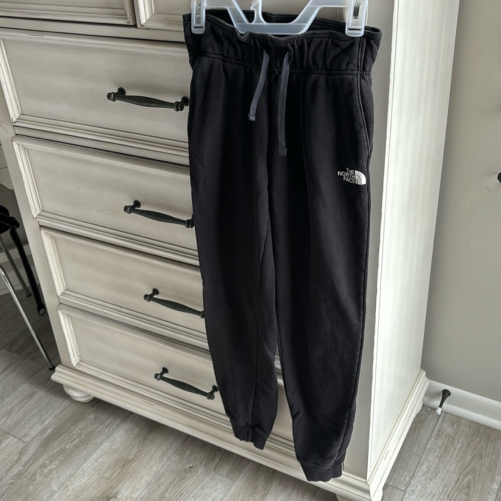 Small north face sweatpants